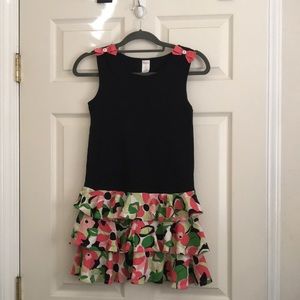 Black and pink Gymboree dress size 12